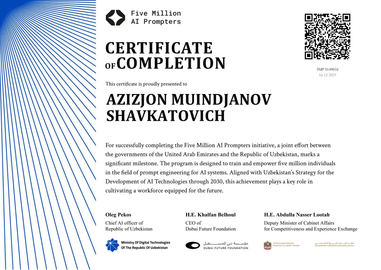 AZIZJON MUINDJANOV SHAVKATOVICH 1