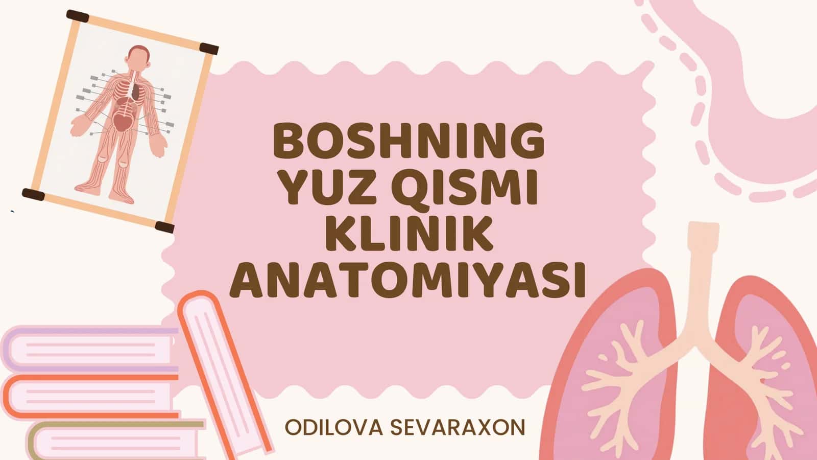 BOSHNING YUZ QISMI KLINIK ANATOMIYASI 1