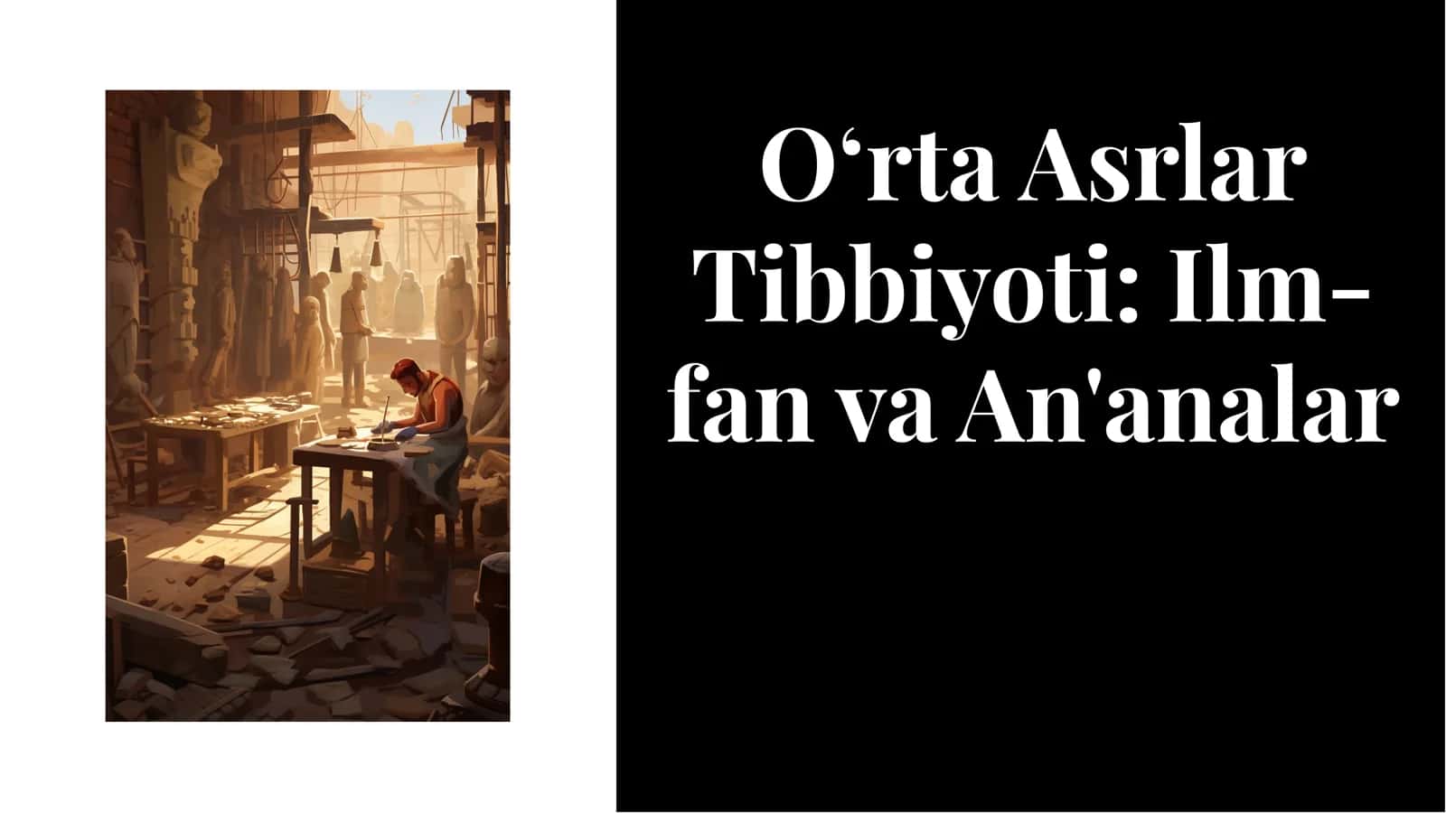 Oʻrta asrlar tibbiyotl 1