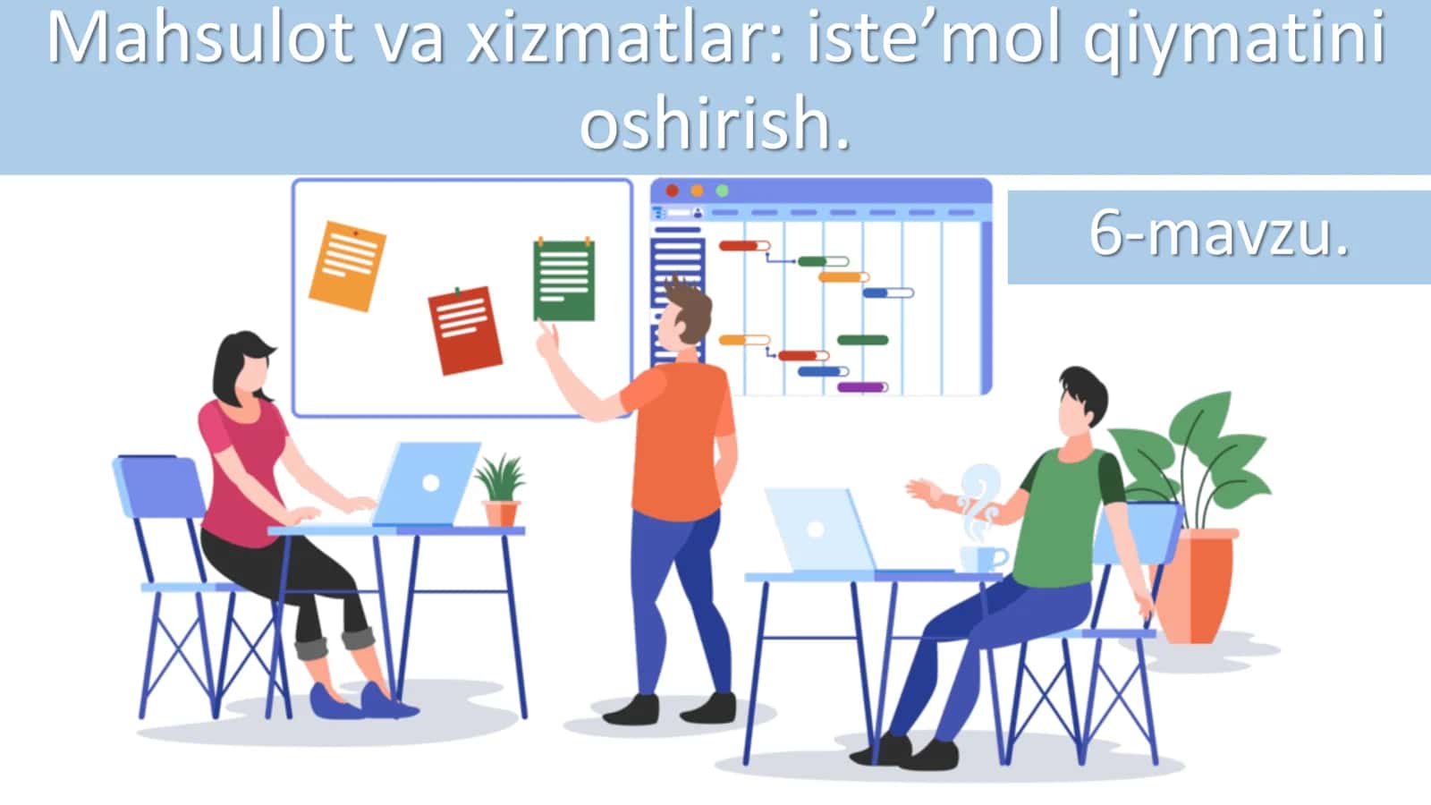 Mahsulot va xizmatlar: iste’mol qiymatini oshirish 1