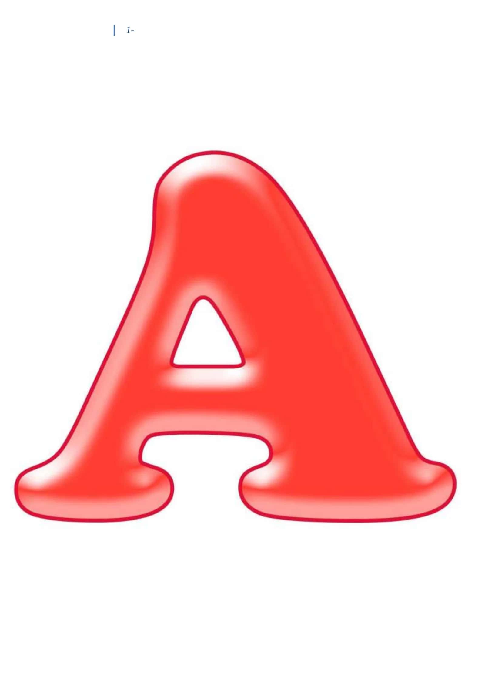 ALIFBO HARFLARI RANGLI 1
