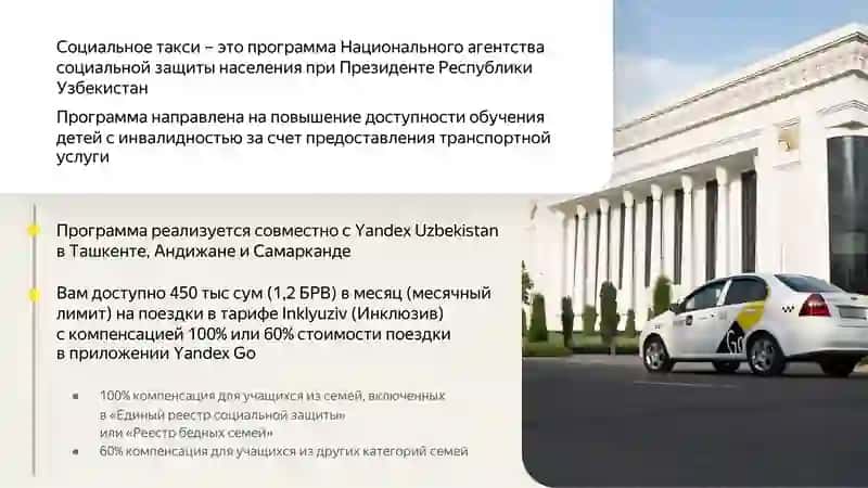Программа льготных поездок для учащихся 1