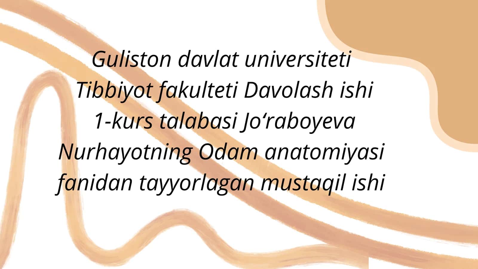 Boʻyin topografiyasi va fassiyalar. Uchburchaklar va ularning ahamiyati 1