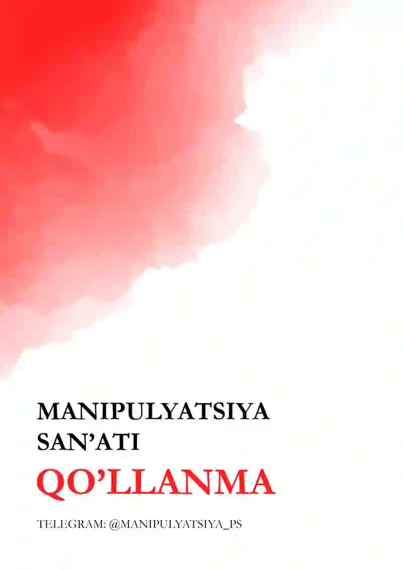Manipulyatsiya sanʼati 1