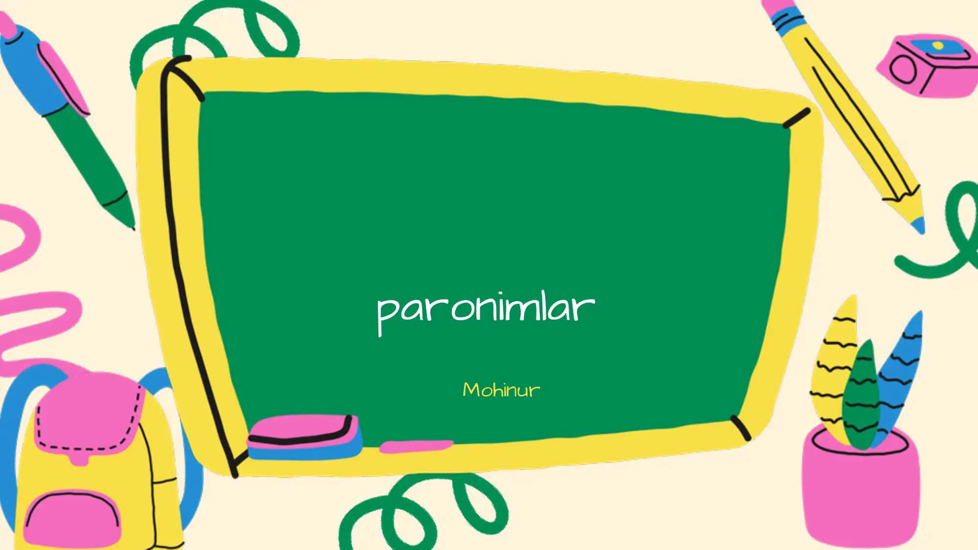 Paronimlar 1