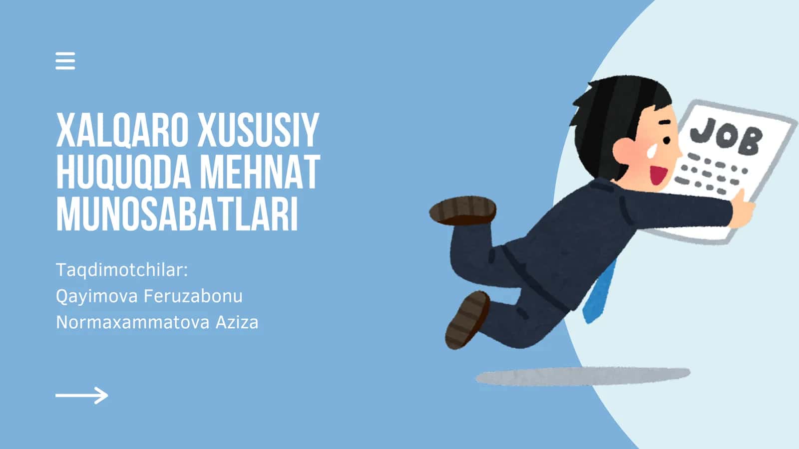 Xalqaro Xususiy Huquqda Mehnat Munosabatlari 1