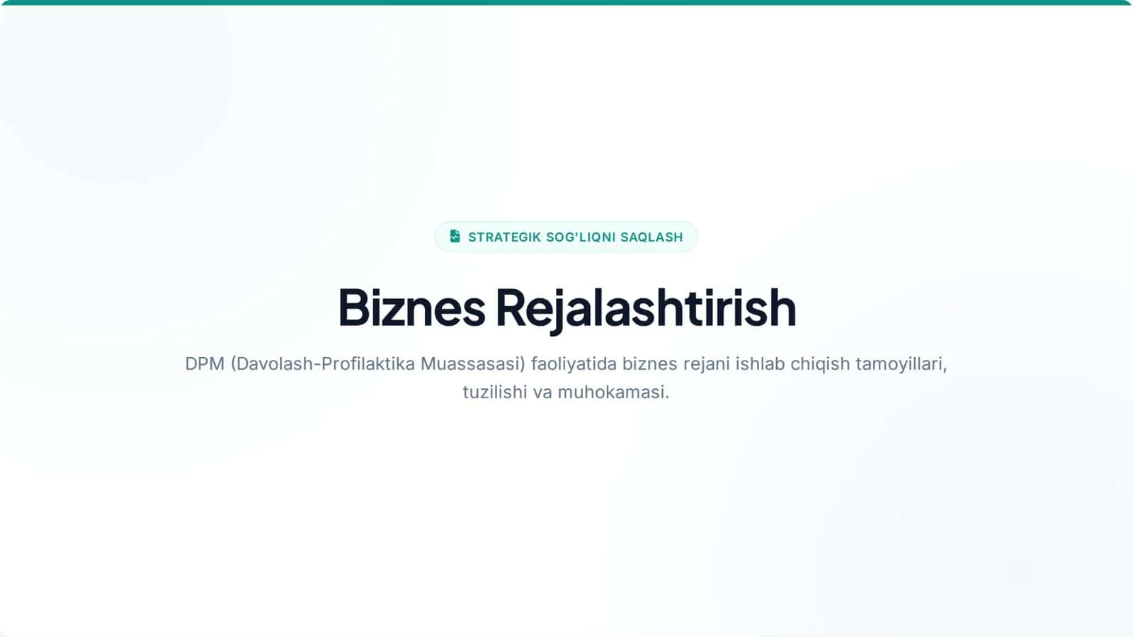 DPM biznes reja tuzish 1
