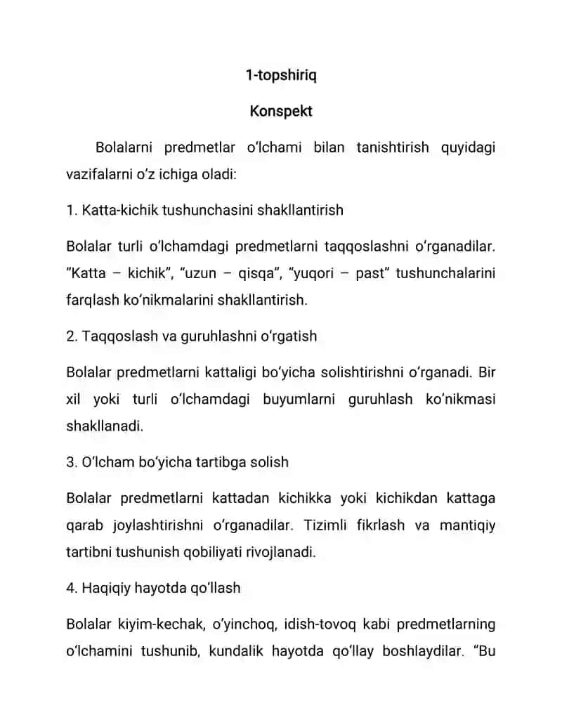Konspekt va testlar 1