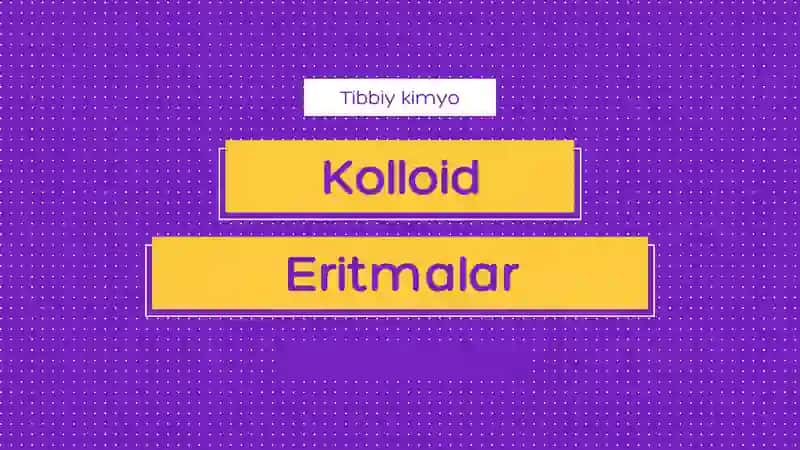 Kolloid Kimyo