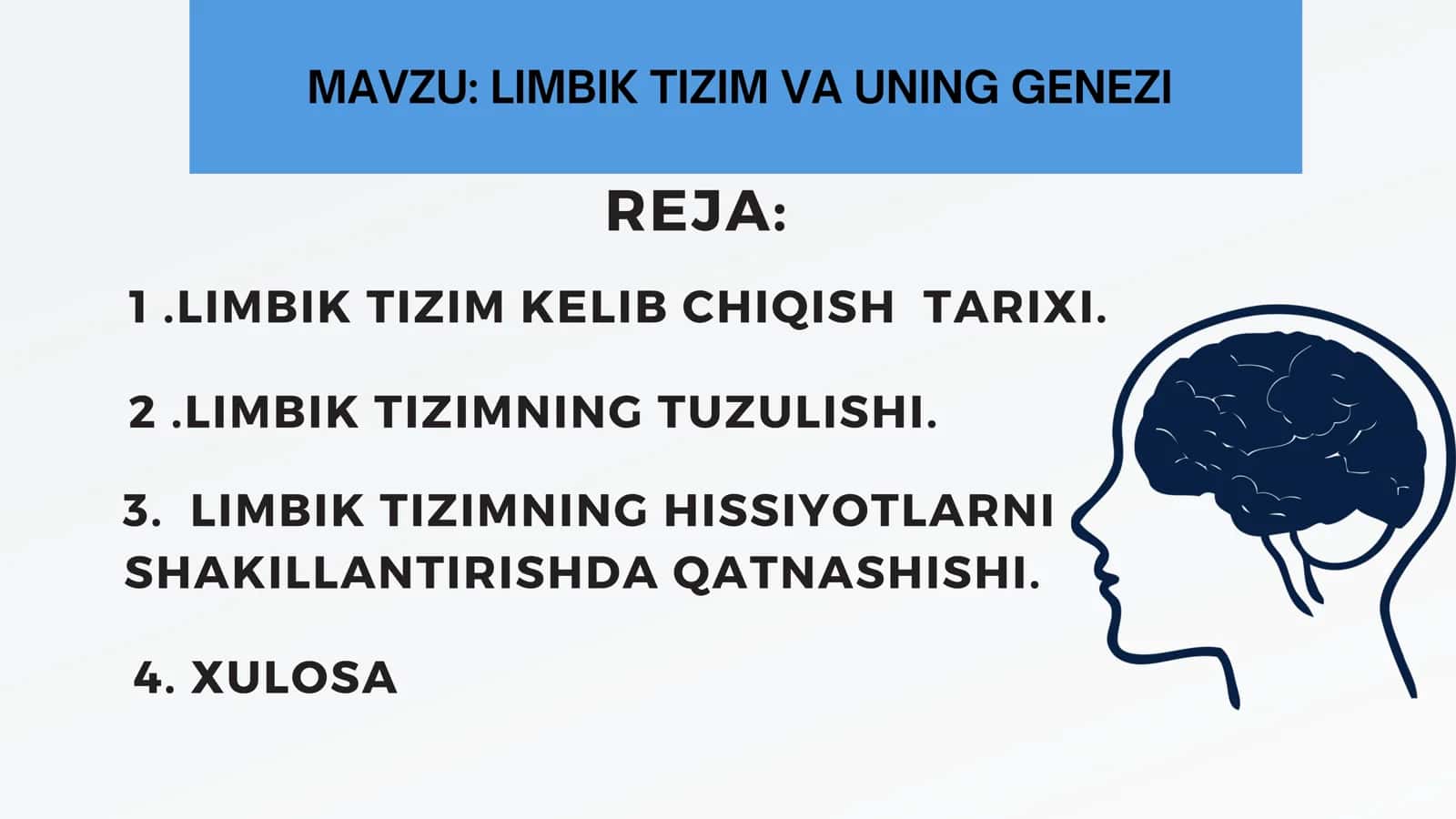 LIMBIK TIZIM VA UNING GENEZI 1