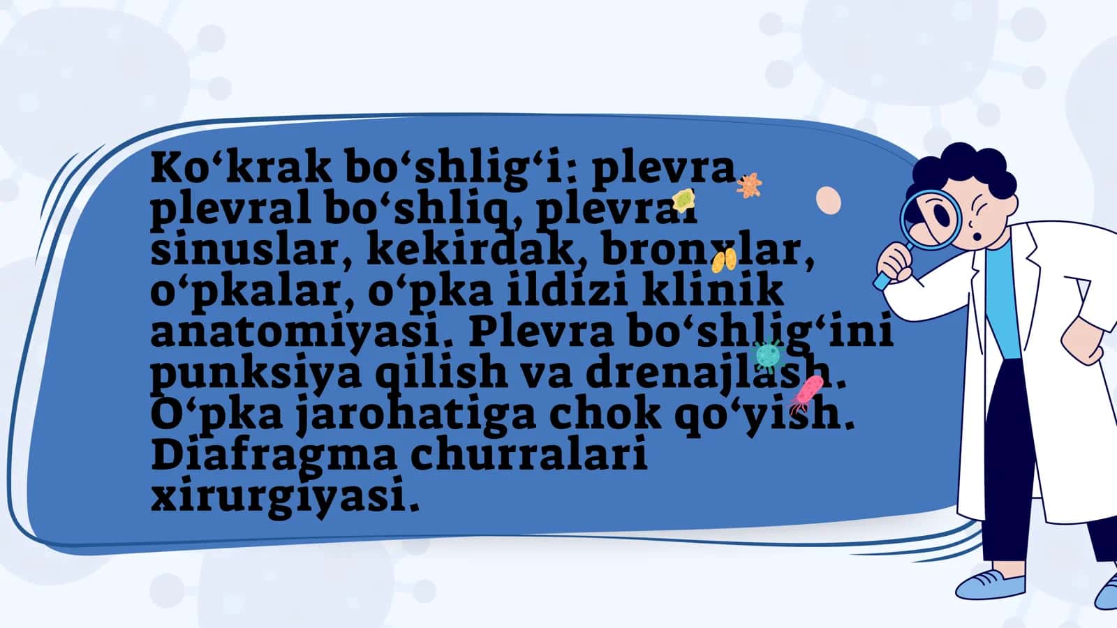 Plevra bo‘shlig‘i 1