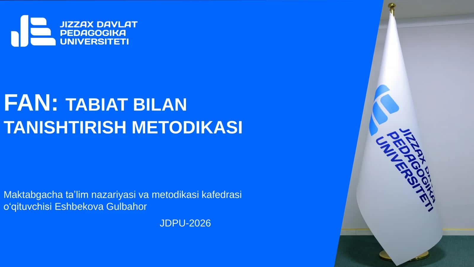 Maktabgacha yoshdagi bolalarni tabiat bilan tanishtirishda o‘qitishning an’anaviy metodlari, usullari va vositalaridan foydalanish 1