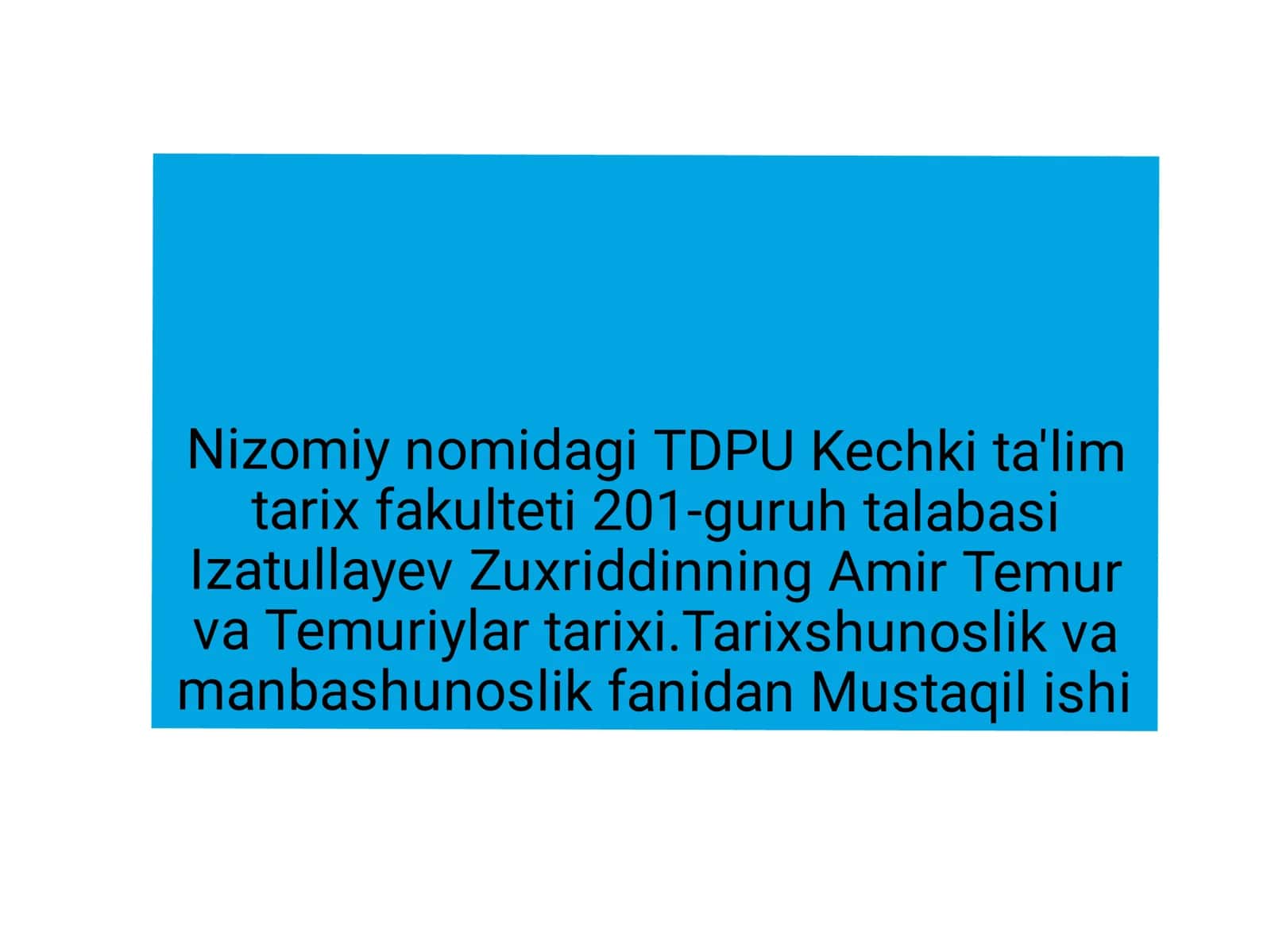 Temur Tuzuklari va uning ahamiyati 1