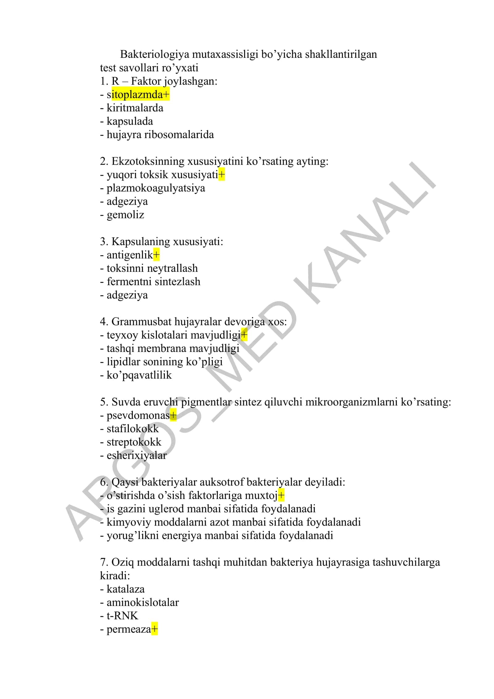 BAKTERIOLOGIK LABORATORIYA ARGOS_MED 1