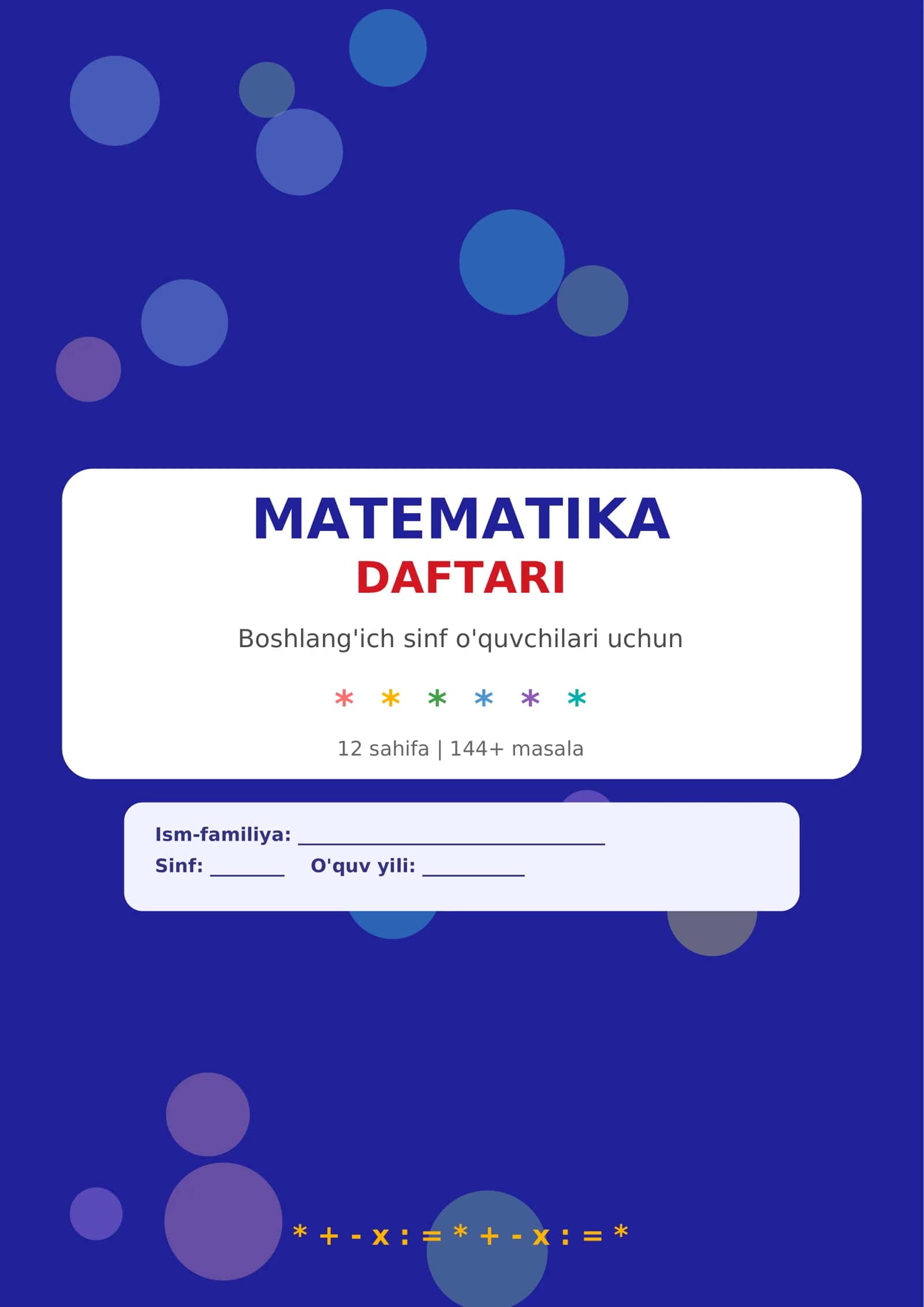 MATEMATIKA DAFTARI 1