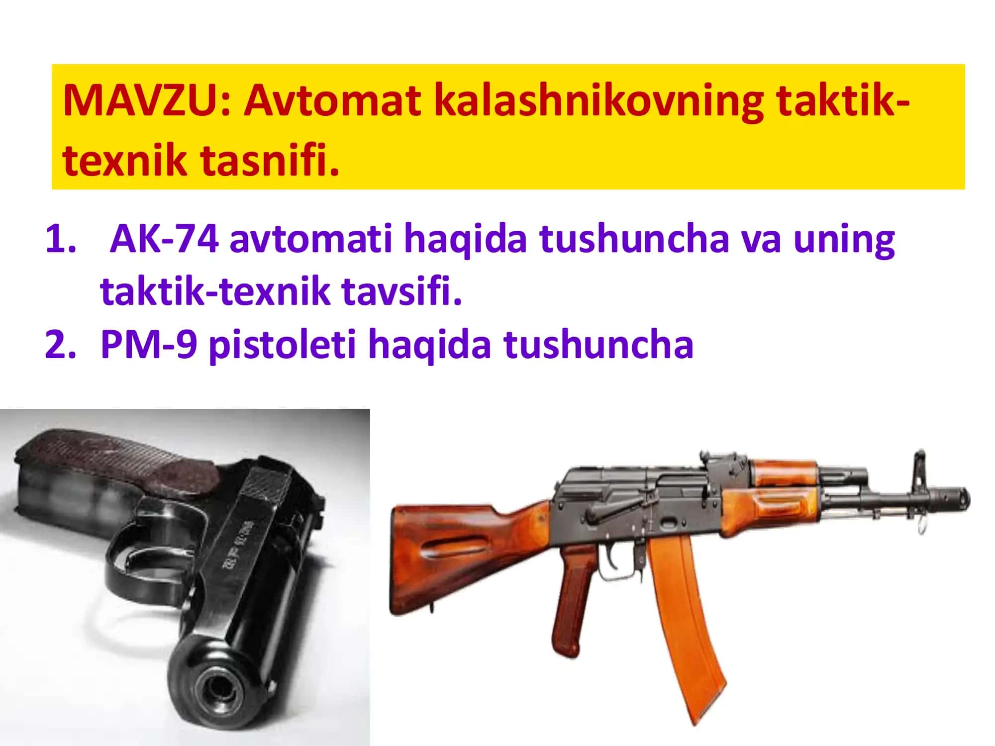 AK-74 avtomati 1