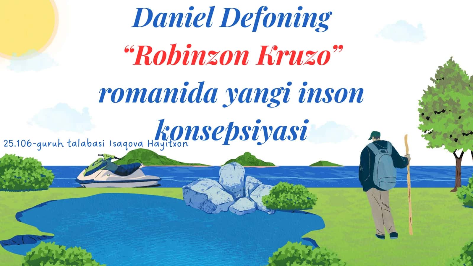 Robinzon Kruzo Taqdimot 1