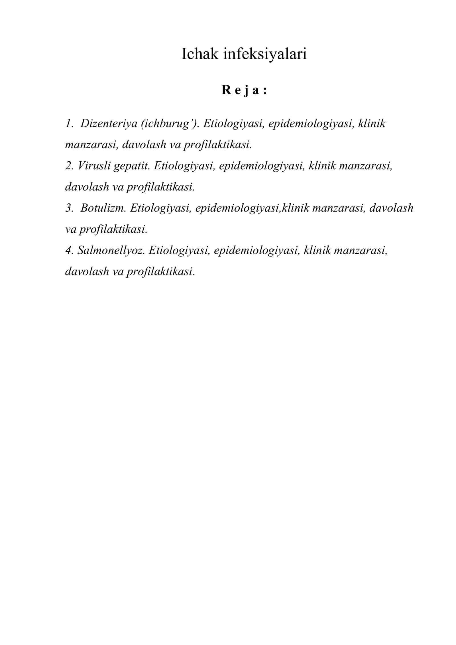 Ichak infeksiyalari 1