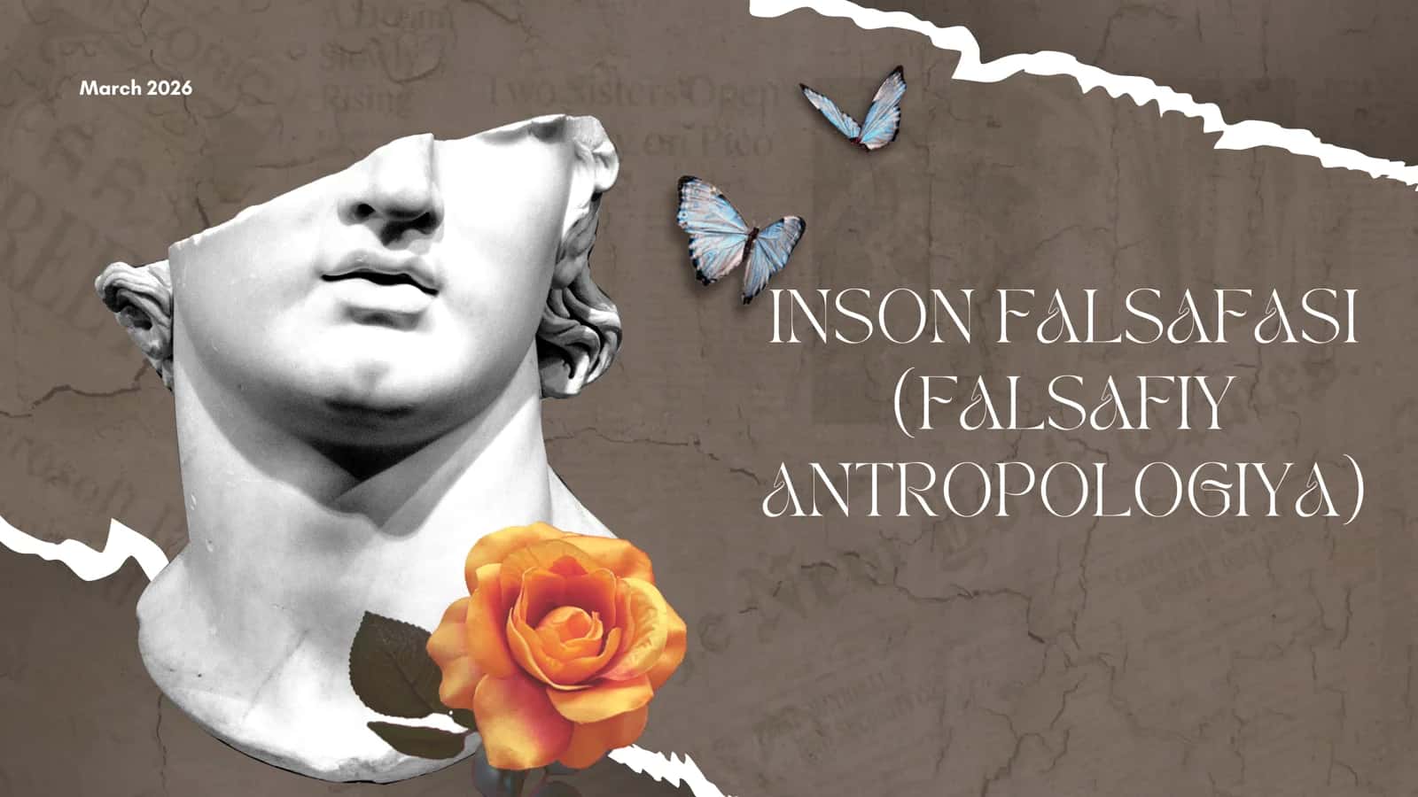 Inson falsafasi(Falsafiy antropologiya) 1