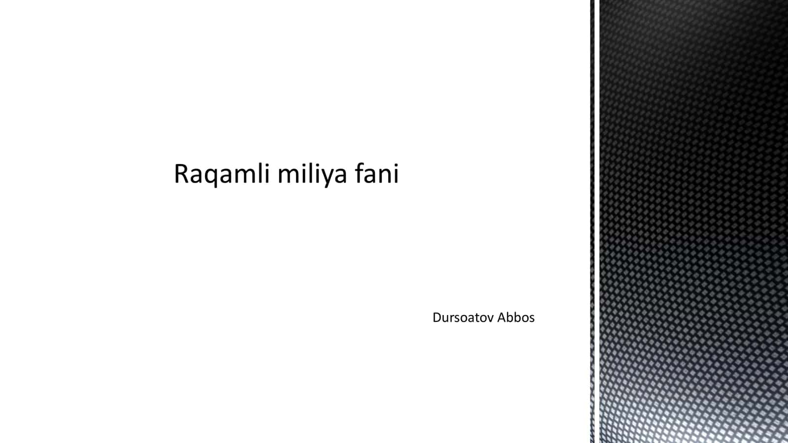Bolgariyaning Raqamli Iqtisodi va Moliyasi 1