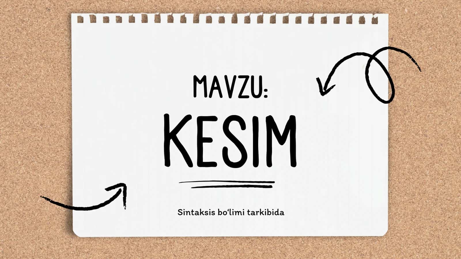 KESIM 1
