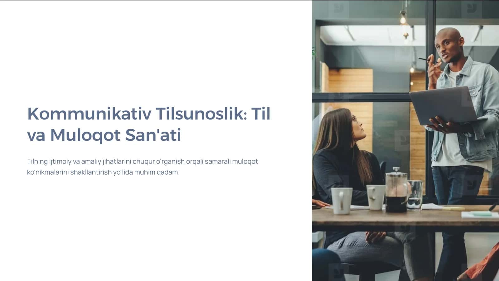Kommunikativ Tilsunoslik Til va Muloqot San'ati 1