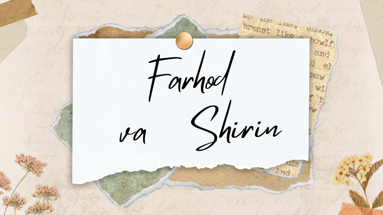 Farhod va Shirin 1