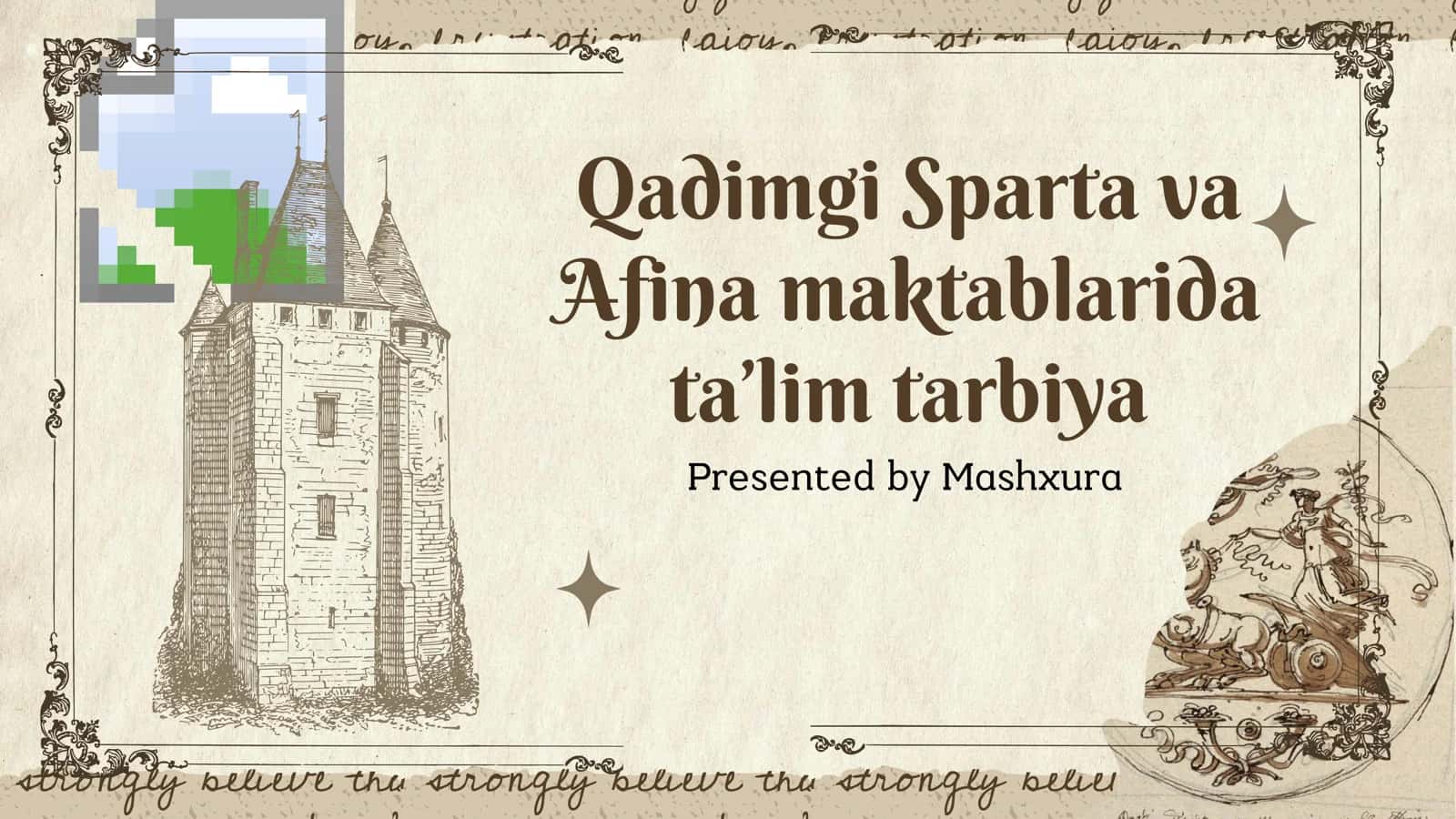 Qadimgi Sparta va Afina maktablarida ta’lim tarbiya 1
