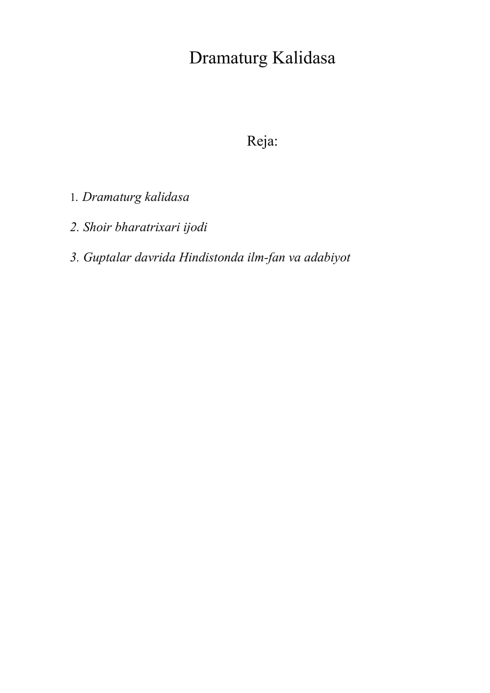 Dramaturg Kalidasa 1