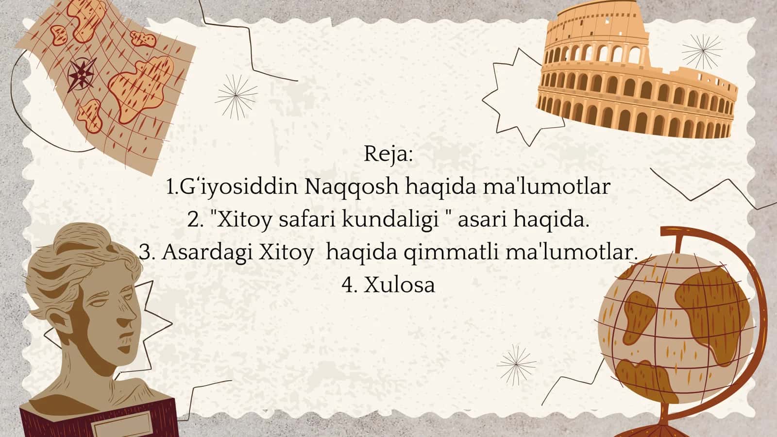 G‘iyosiddin Naqqoshning Xitoy safari kundaligi 1