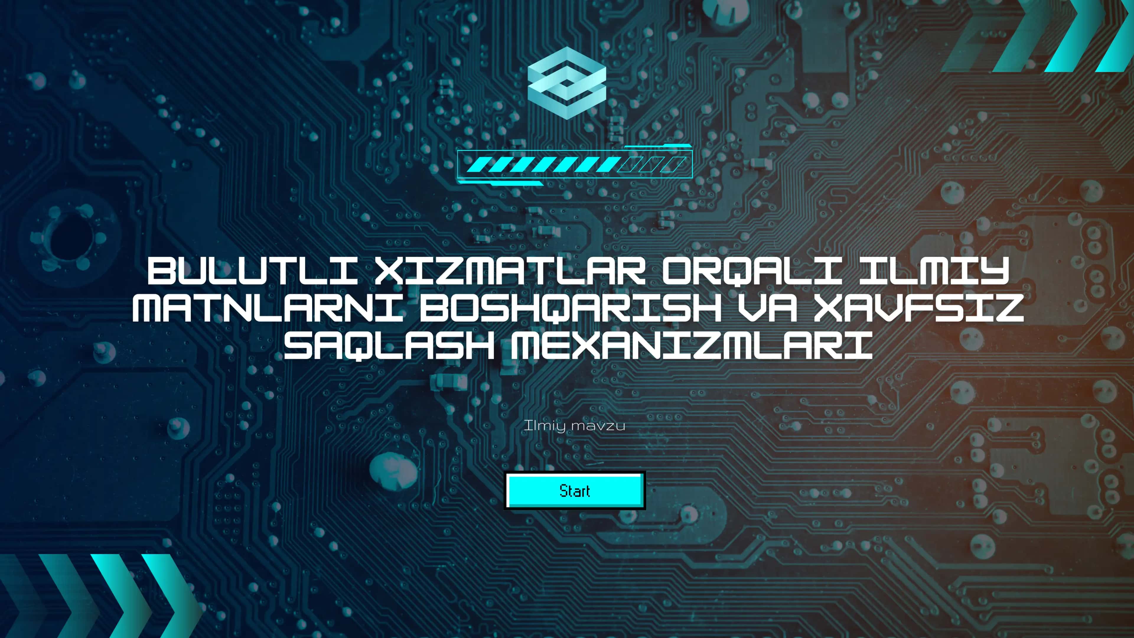Ilmiy ish, kurs ishi, prezentatsiya. 1