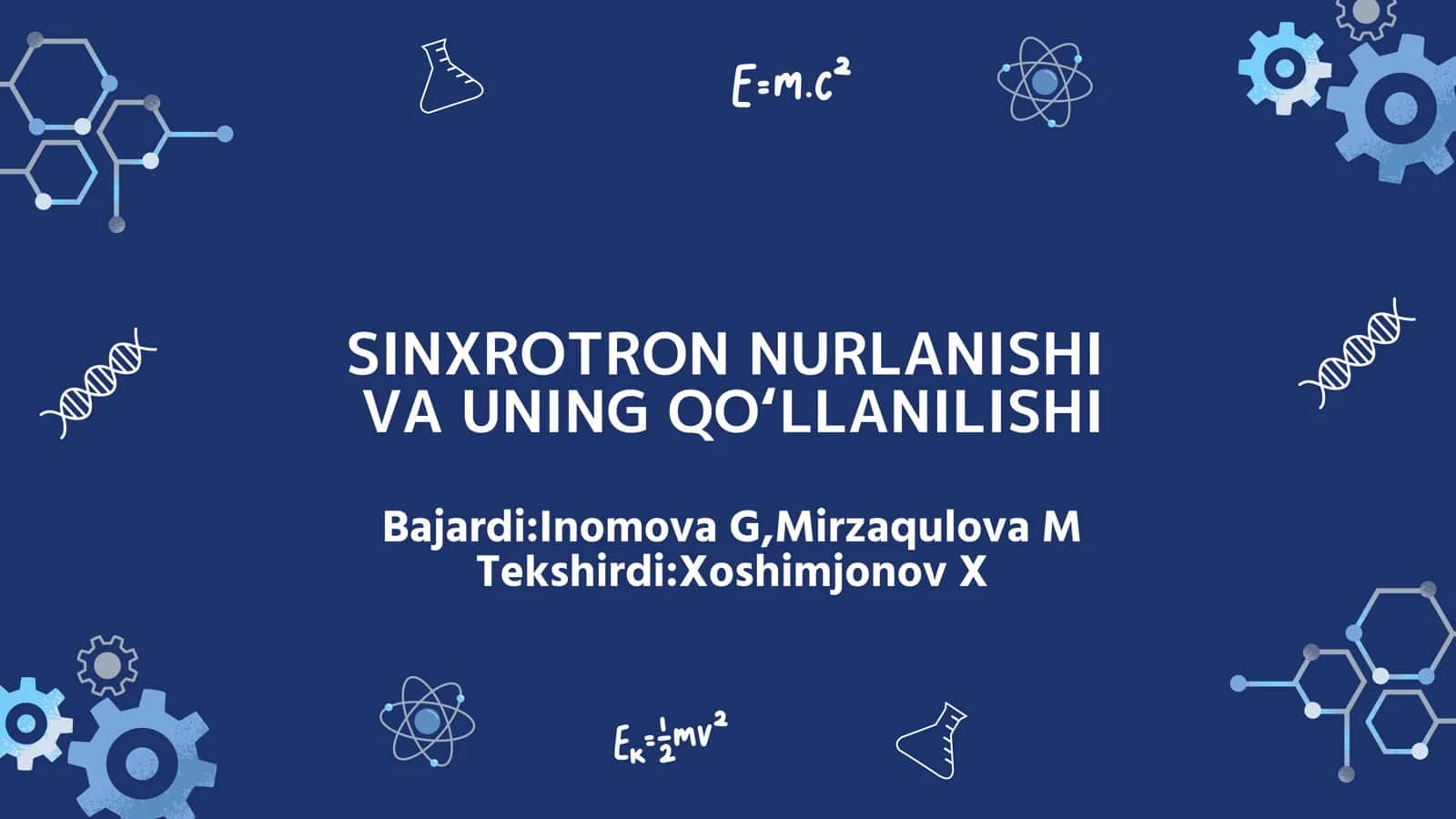 SINXROTRON NURLANISHI 1