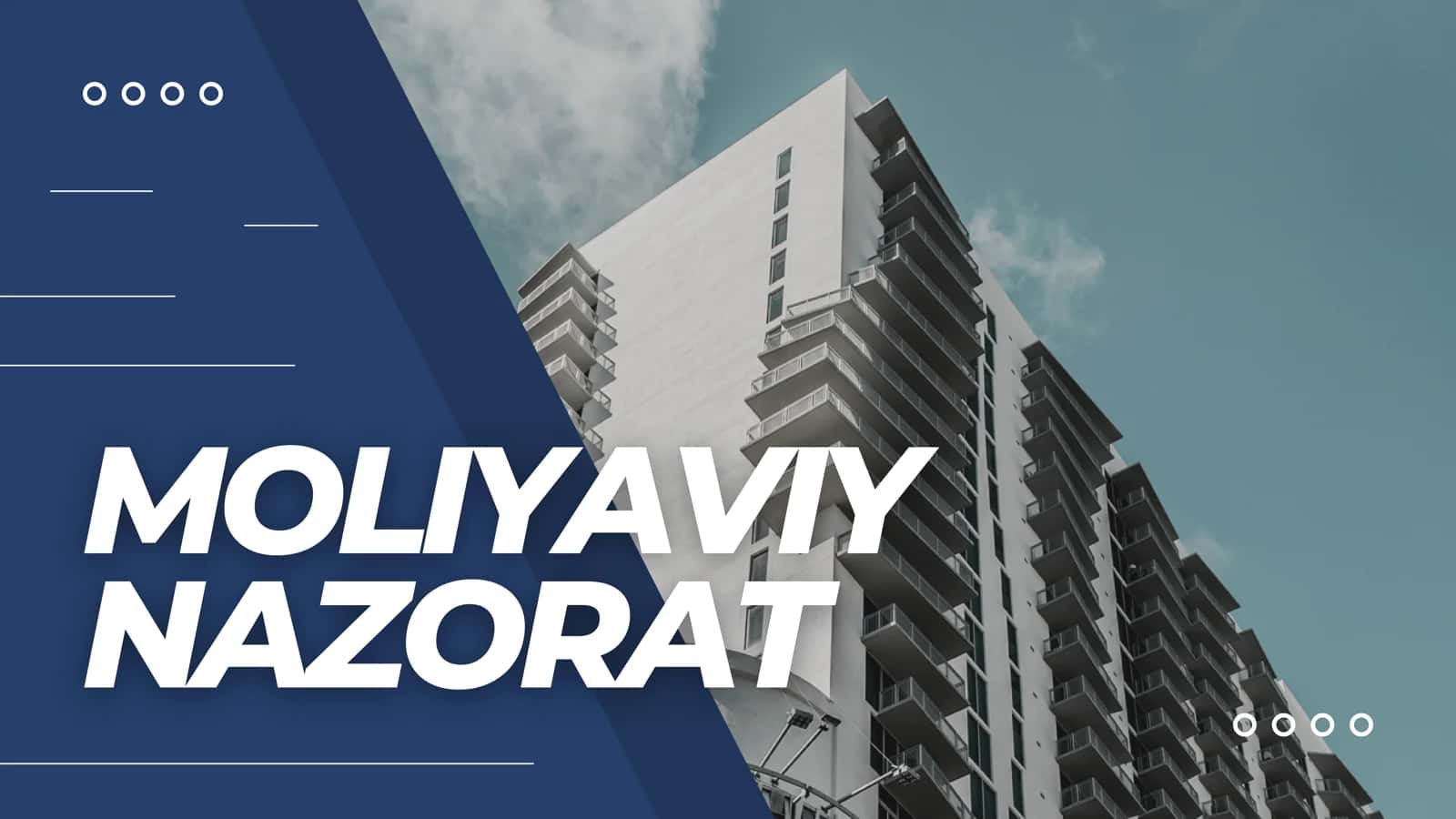 MOLIYAVIY NAZORAT 1