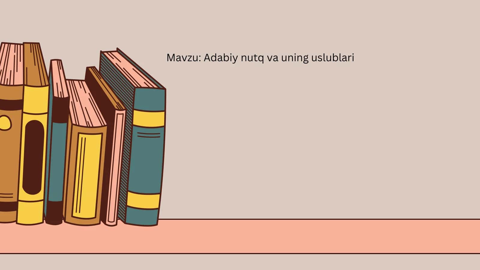 Adabiy nutq va uning uslublari 1