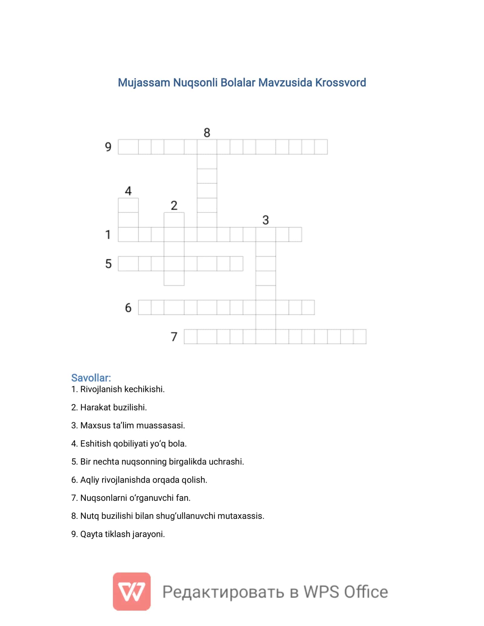 Mujassam nuqsonli 1