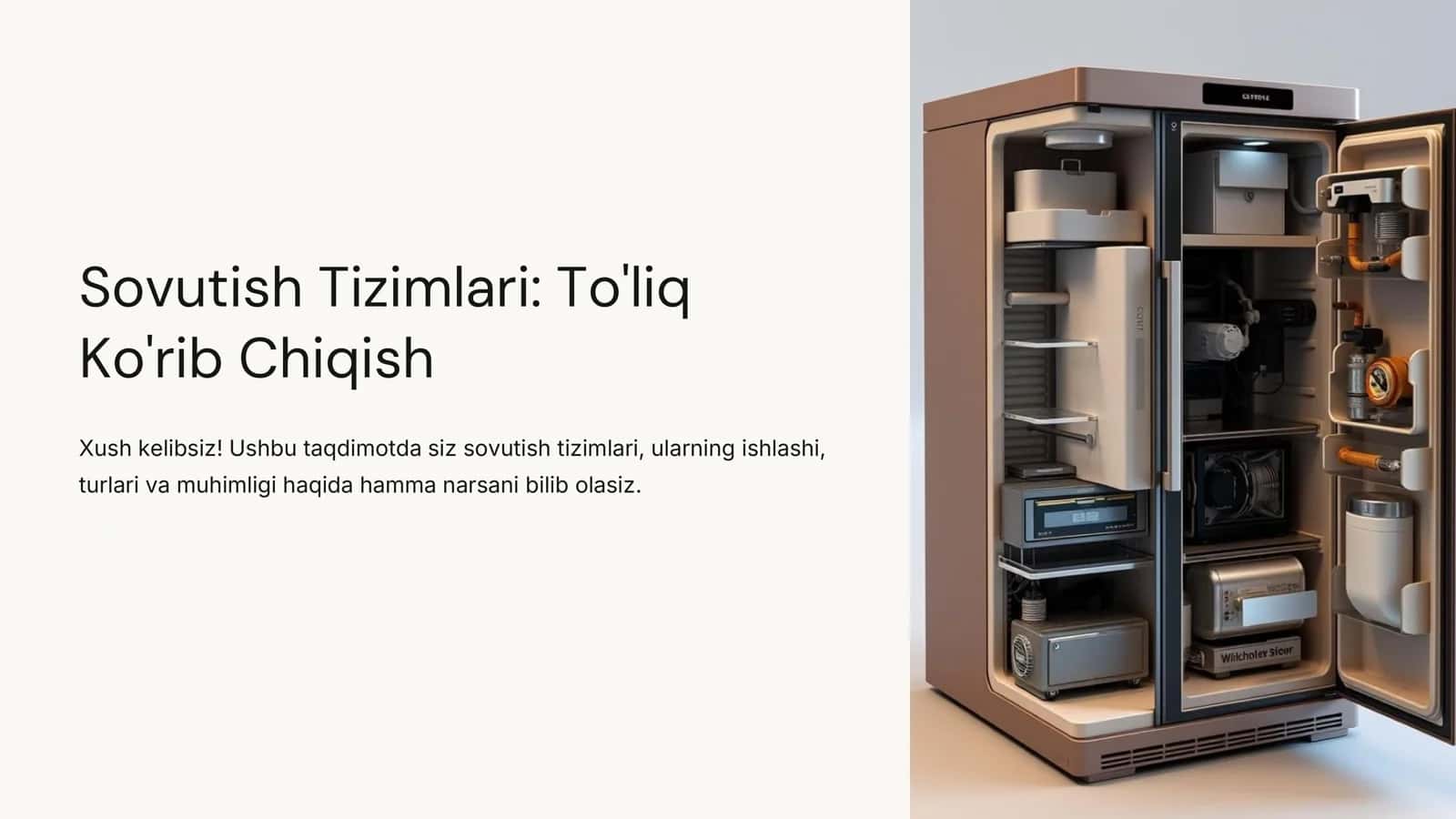 Sovutish Tizimlari 1