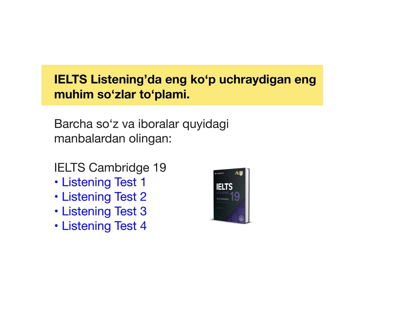 IELTS Cambridge 19 1