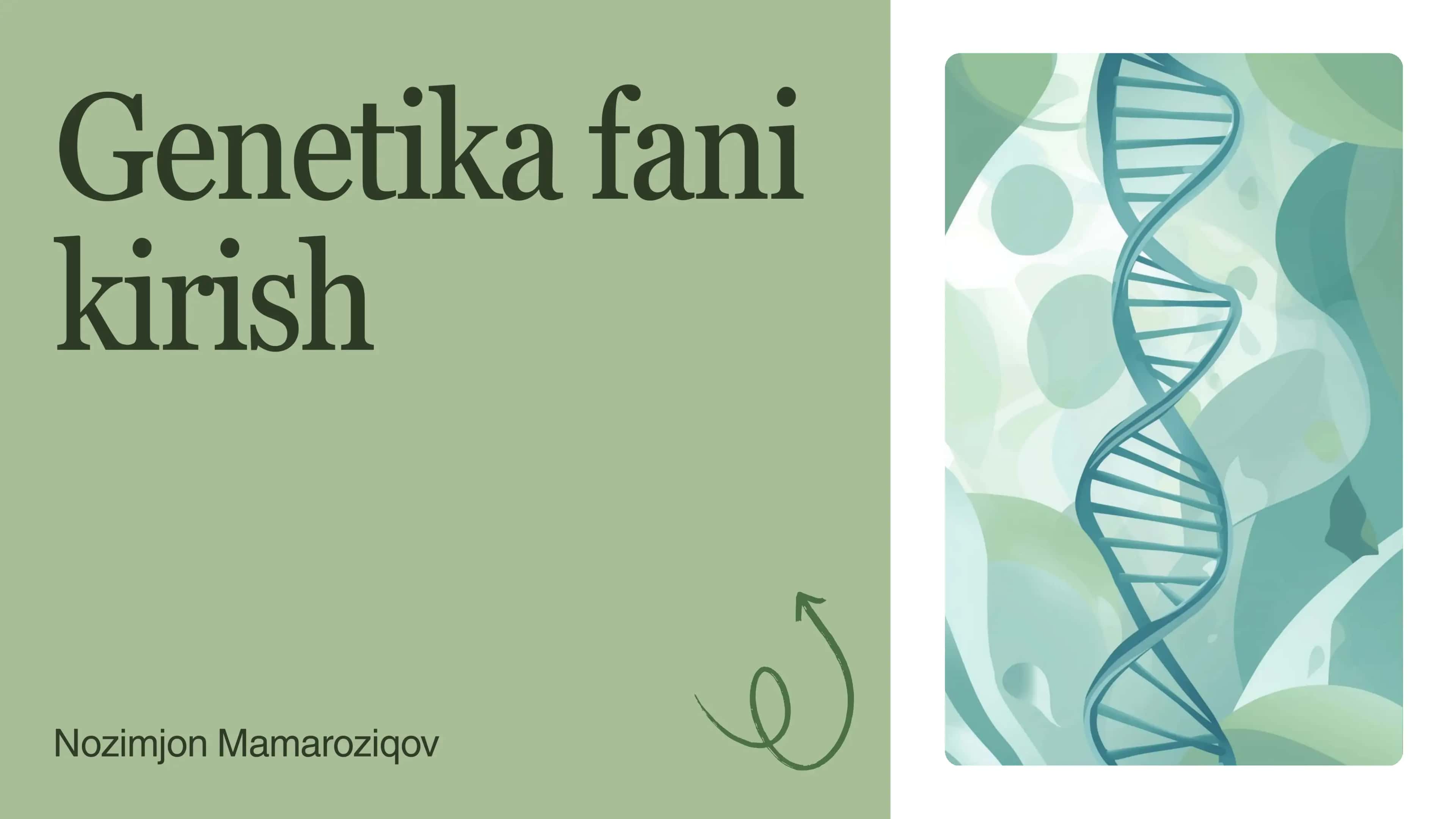 Genetika fani 1