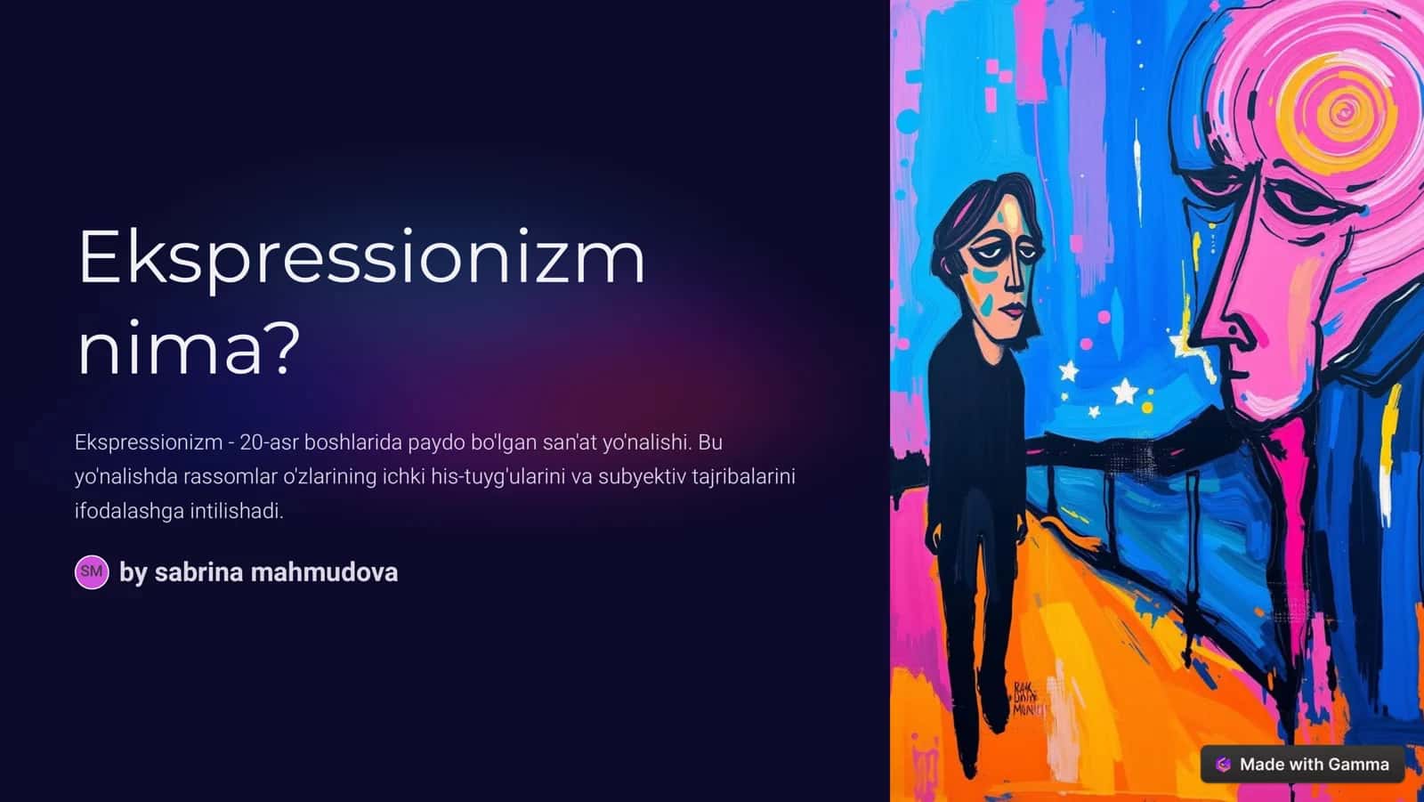Ekspressionizm 1