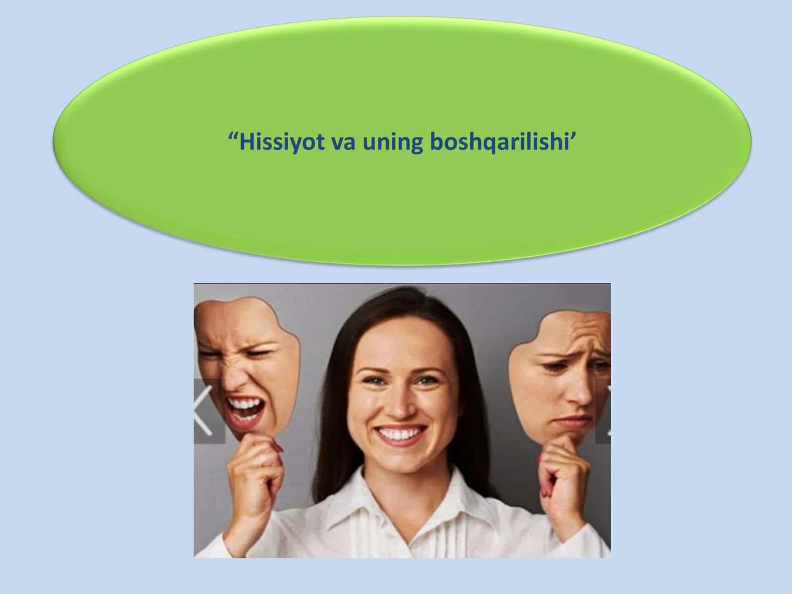 Biologiya: “Hissiyot va Uning Boshqarilishi” Taqdimot 1