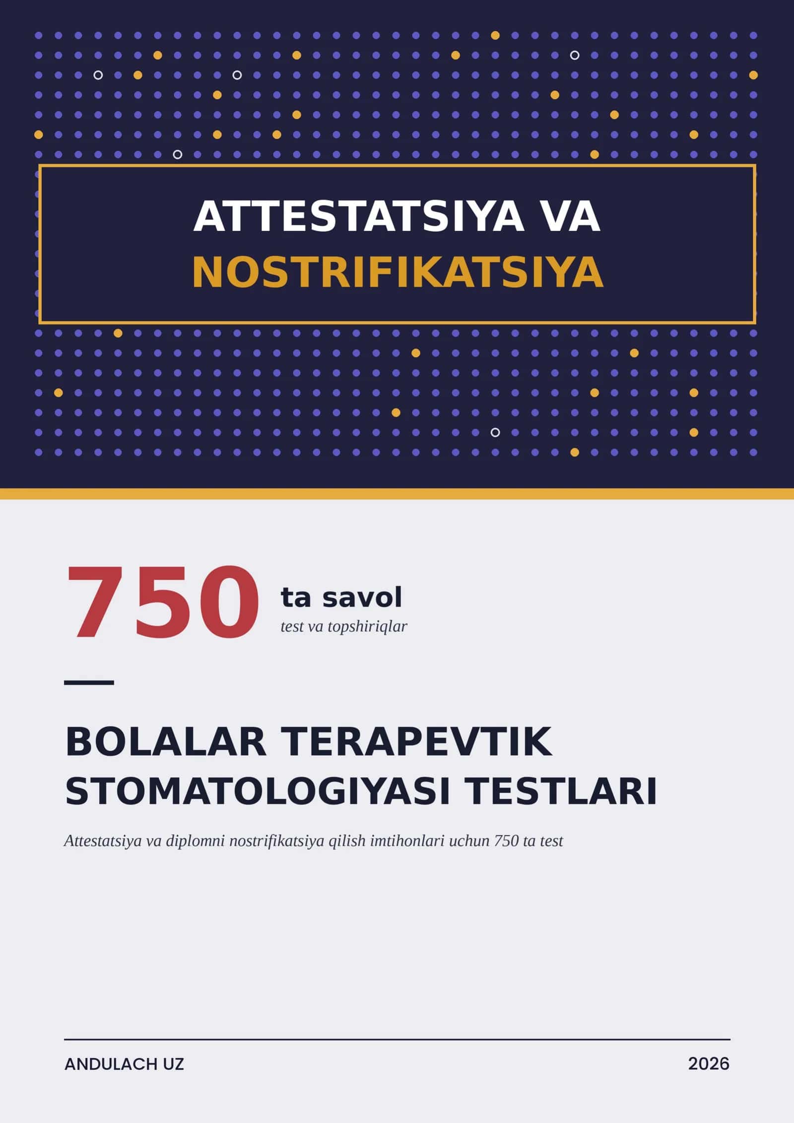 BOLALAR TERAPEVTIK STOMATOLOGIYASI 1