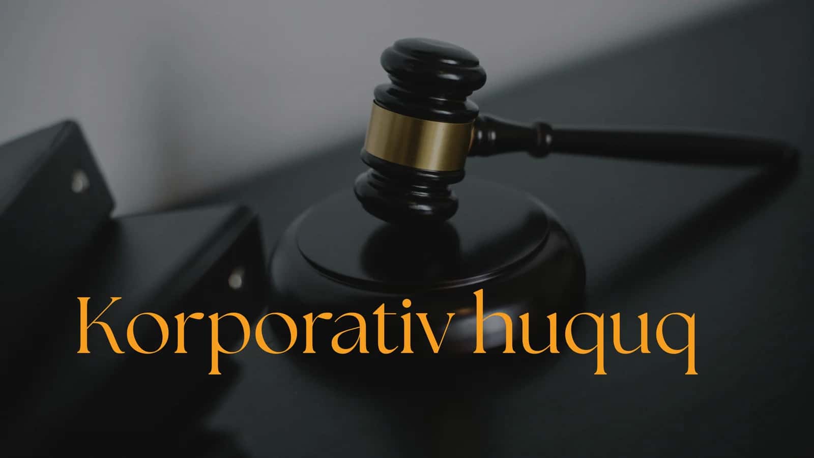 Korporativ huquq 1