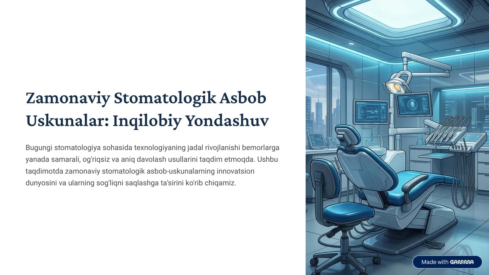 Zamonaviy Stomatologik Asbob 1