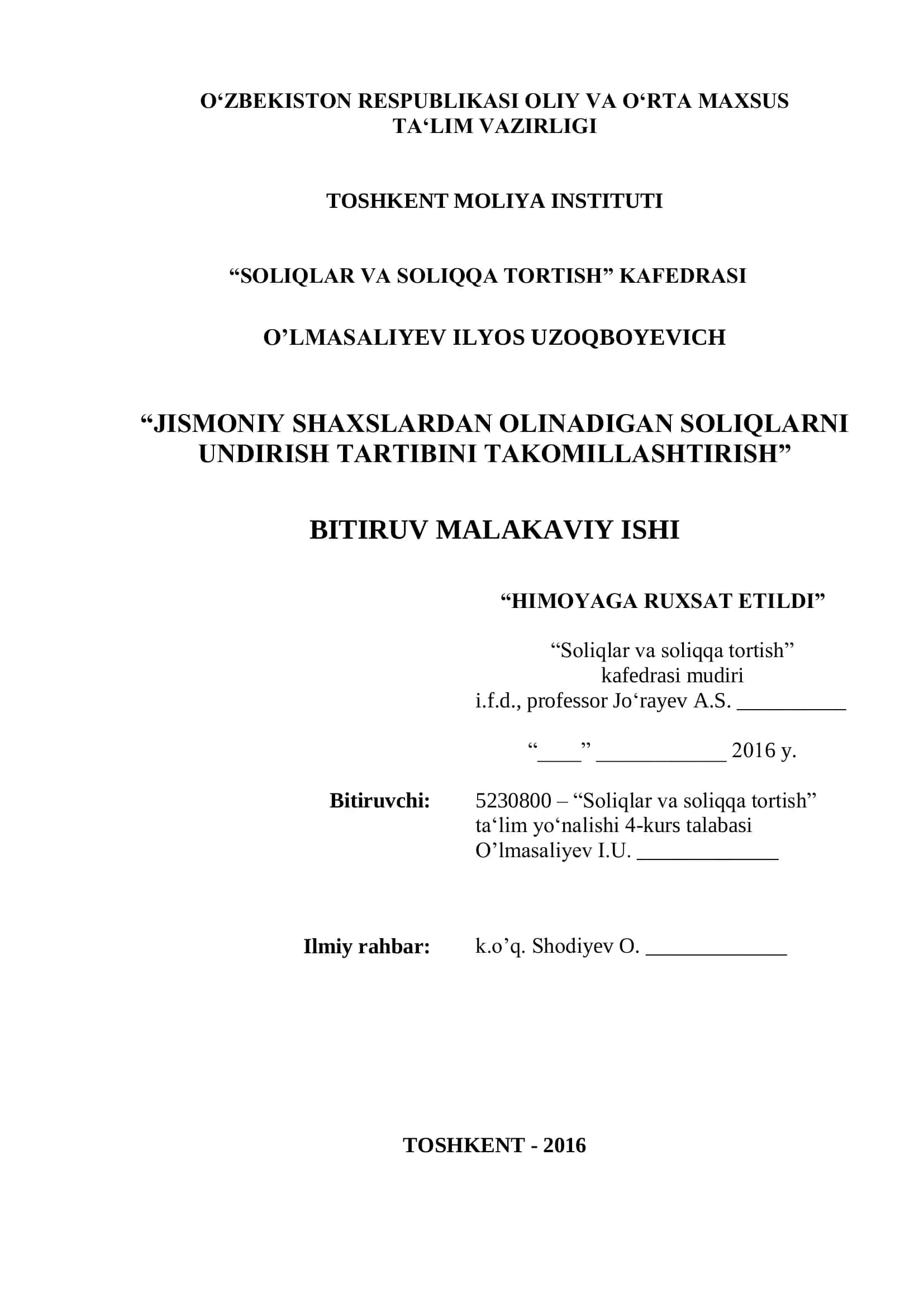 SOLIQLAR VA SOLIQQA TORTISH 1