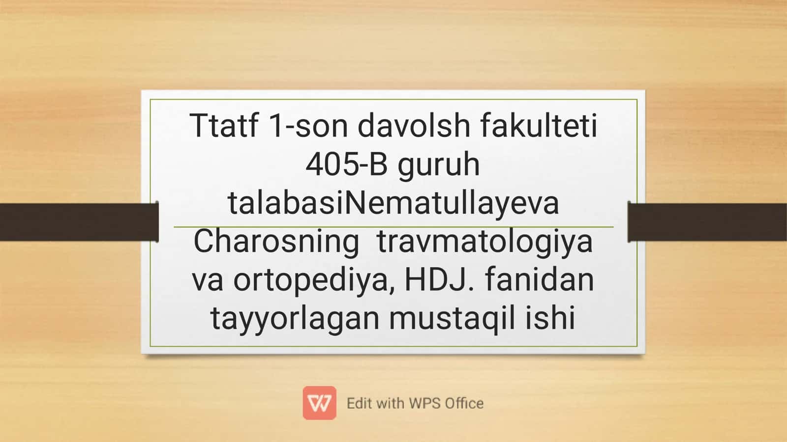 Tayanch harakat tizimida ogʻriq sindromi 1