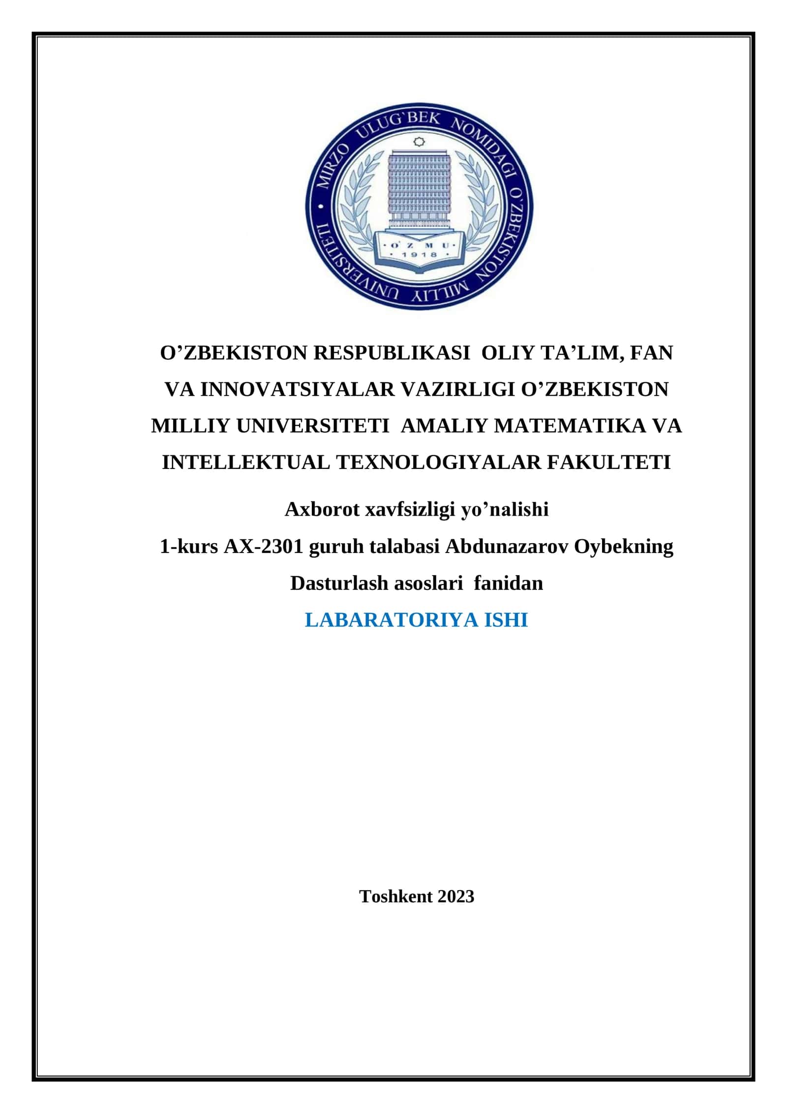 Matematik ifodalarni C# tilida yozish. 1