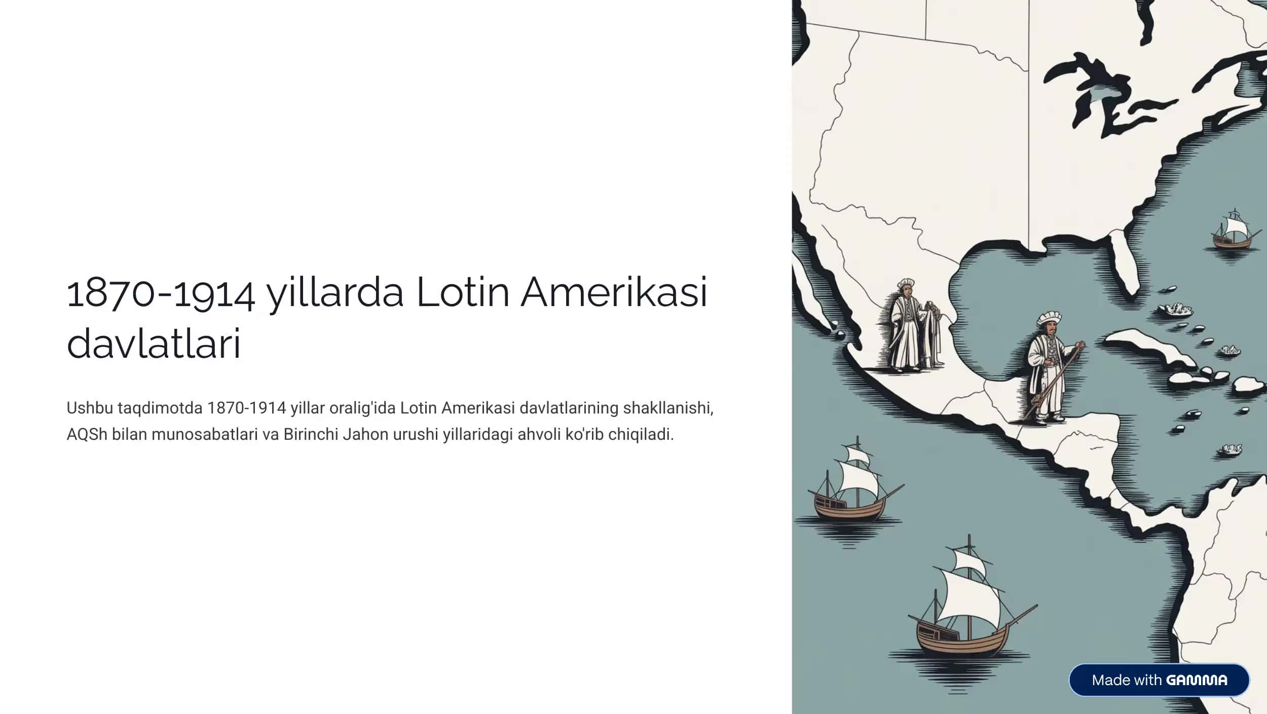 Lotin Amerikasi 1870-1914 1