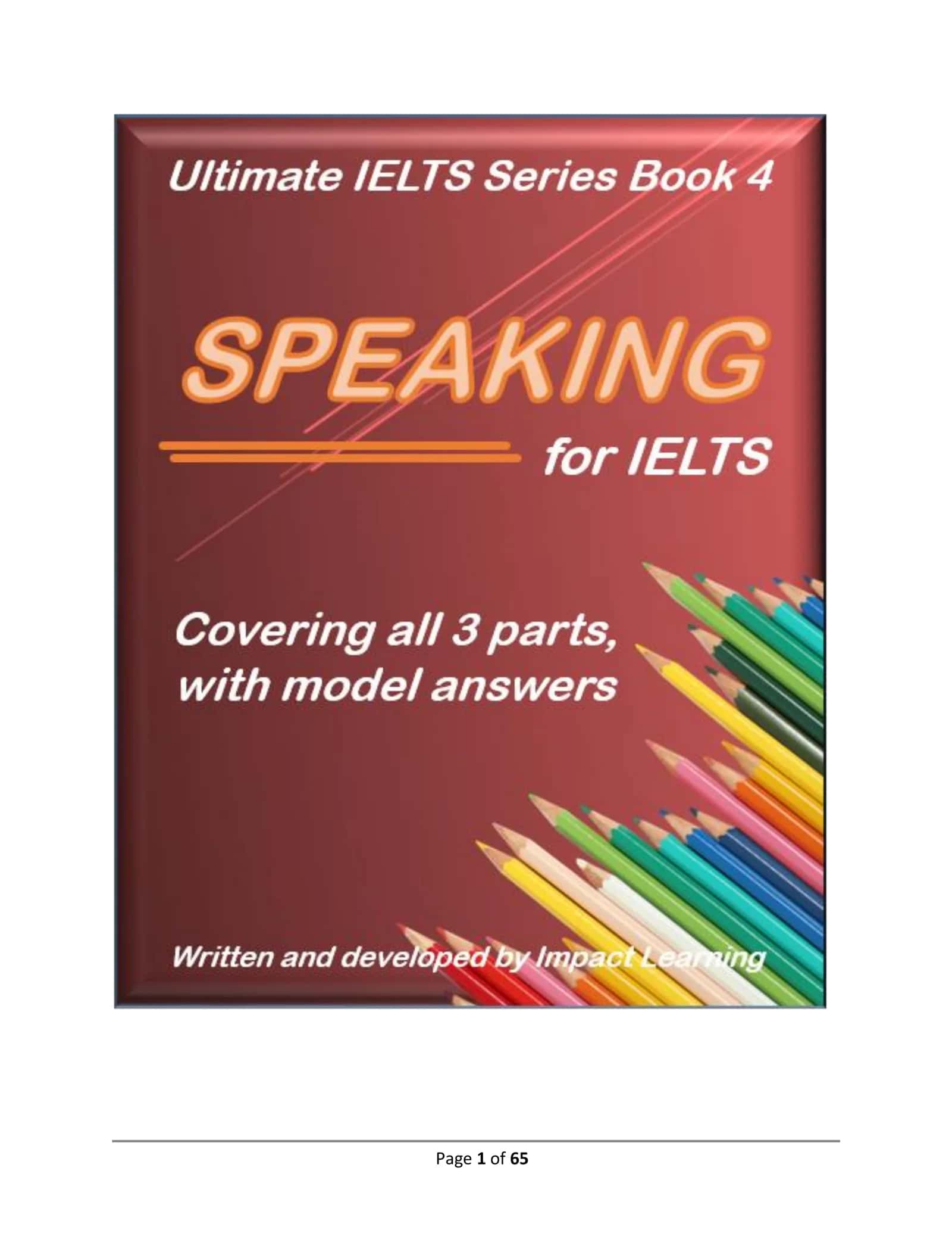 About the IELTS speaking test 1
