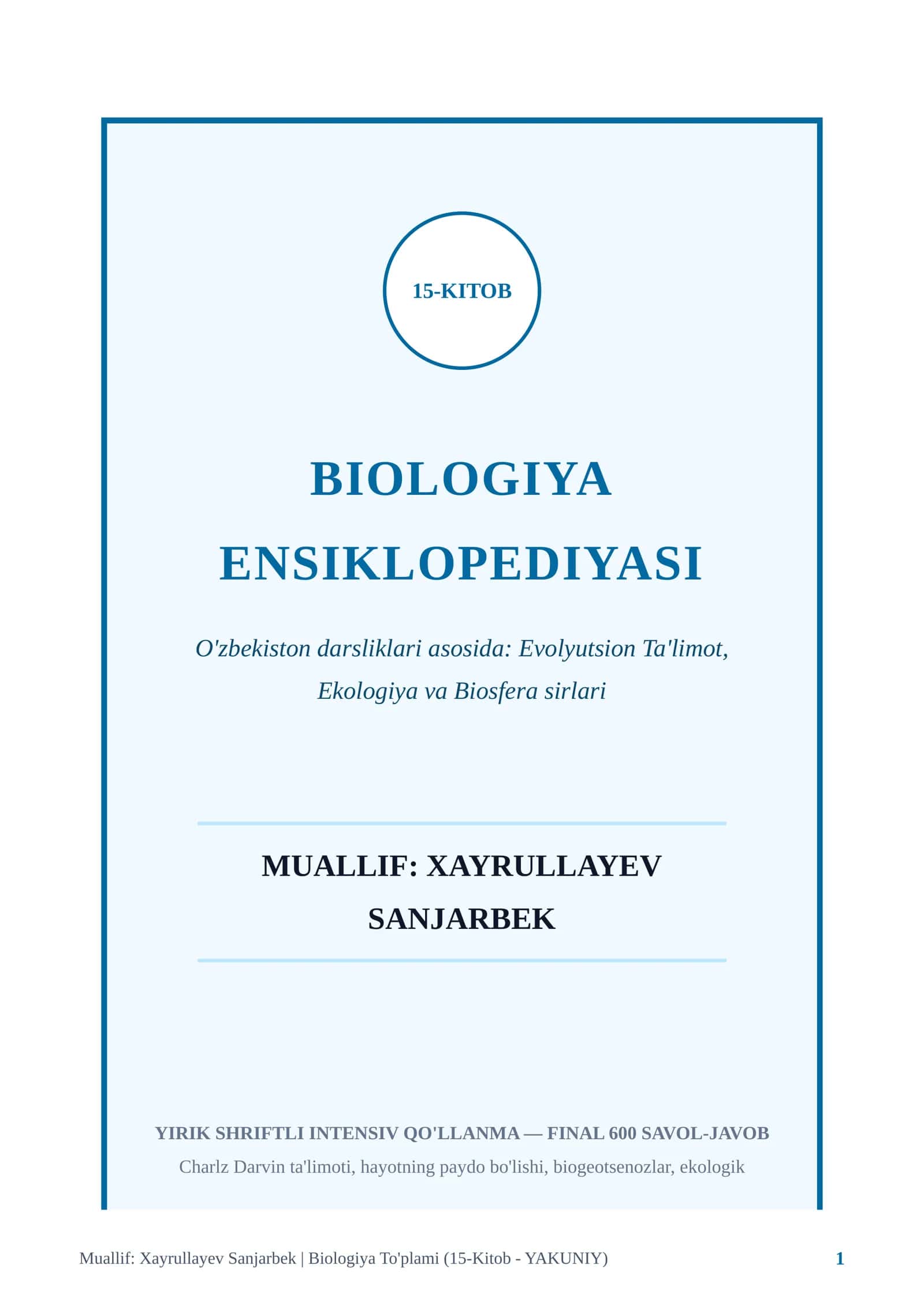 BIOLOGIYA ENSIKLOPEDIYASI 1