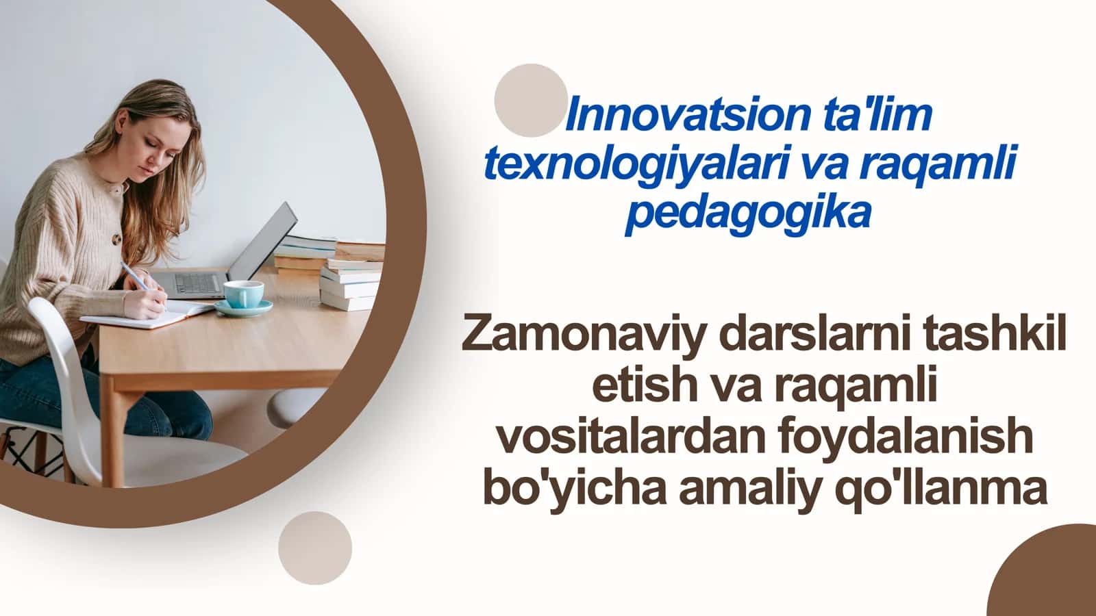 Inavotsion ta`lim tehnologiyasi va raqamli pedagogika 7 ta slayd 1